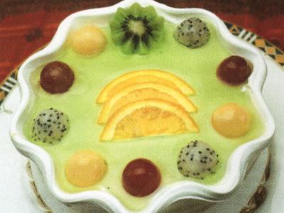 水果镜面蛋糕